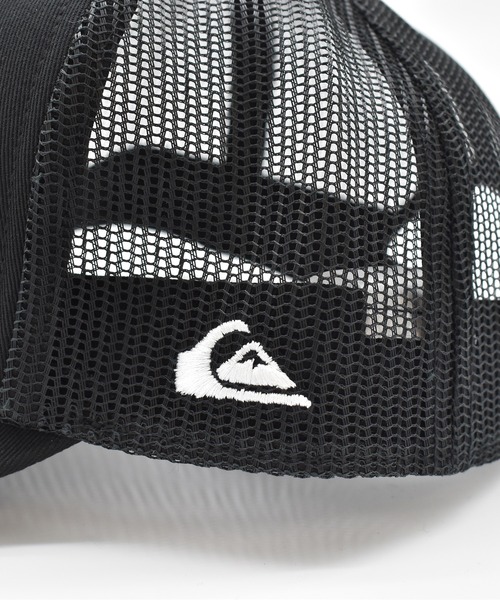 Quiksilver(クイックシルバー)の「QUIKSILVER/クイックシルバー OASIS TRUCKER CAP キャップ QCP252301(キャップ・メンズ・ブラック/ホワイト・FREE)」の4枚目の写真