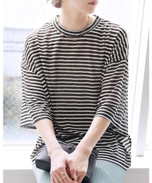 reca | シアーボーダーTシャツ(Tシャツ/カットソー)