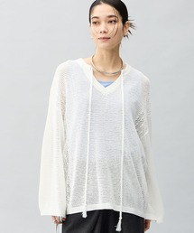 ONE'S TRUE（ワンズトゥルー）の「透かしニットプルオーバー（ニット/セーター）」