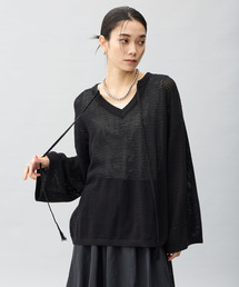 ONE'S TRUE（ワンズトゥルー）の「透かしニットプルオーバー（ニット/セーター）」