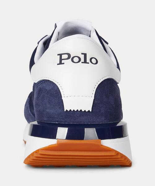 POLO RALPH LAUREN スエード＆オックスフォードスニーカー Train 89 スエード & オックスフォード スニーカー（スニーカー
