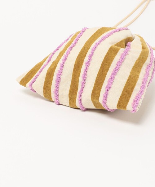 beej（ビージ）の「【別注】＜beej＞巾着バッグ / キッズ（ショルダーバッグ・キッズ・オレンジ/ライラック・FREE）」の7枚目の写真