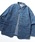 HANES�i�w�C���Y�j�́uHanes/�փC���Y COVERALL DENIM JACKET/���M�����[�t�B�b�g �X�g���b�` �f�j���W���P�b�g/�J�o�[�I�[��/���f�B�[�X �����Y�i�f�j���W���P�b�g�j�v�b�u���[