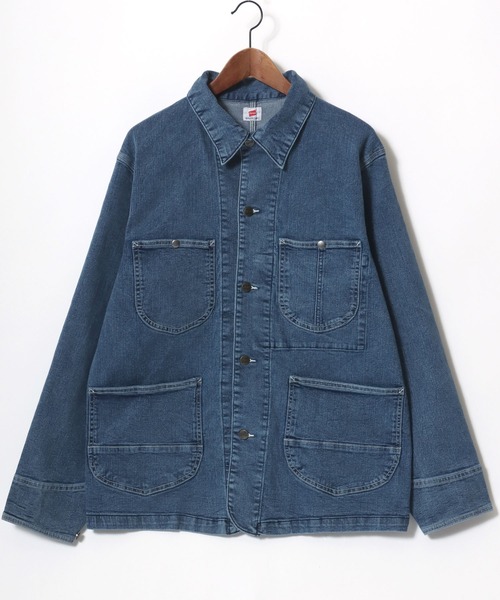 セール】Hanes/へインズ COVERALL DENIM JACKET/レギュラーフィット