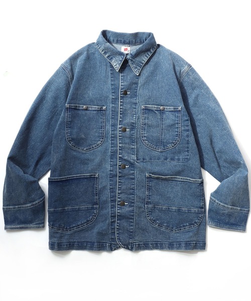 セール】Hanes/へインズ COVERALL DENIM JACKET/レギュラーフィット