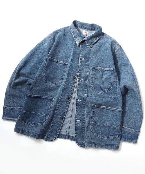 セール】Hanes/へインズ COVERALL DENIM JACKET/レギュラーフィット