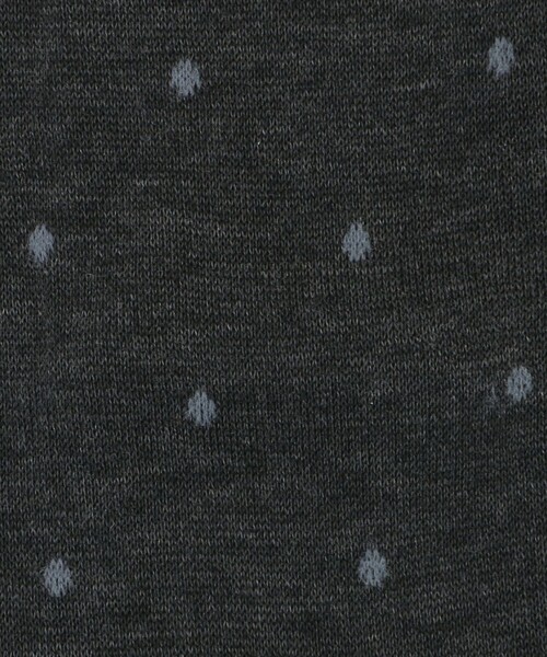 UNITED ARROWS（ユナイテッドアローズ）の「＜SOZZI＞ ドットカラー ハイソックス（ソックス/靴下・メンズ・グレー/ブラック/ブラウン/ネイビー・FREE）」の7枚目の写真