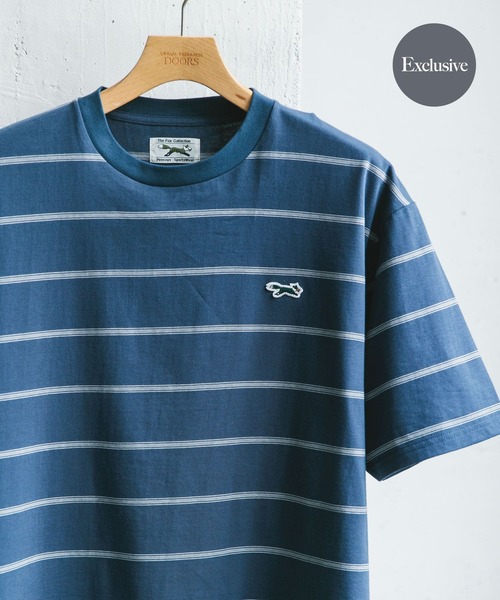 PENNEYS(ぺニーズ)の「『一部WEB限定』『別注』PENNEYS×DOORS THE FOX 天竺 S/S Tシャツ(Tシャツ/カットソー・メンズ・グレー系その他/ブルー/ミント/ブルー系その他/ホワイト/ホワイト系その他・MEDIUM/LARGE/X-LARGE)」の6枚目の写真