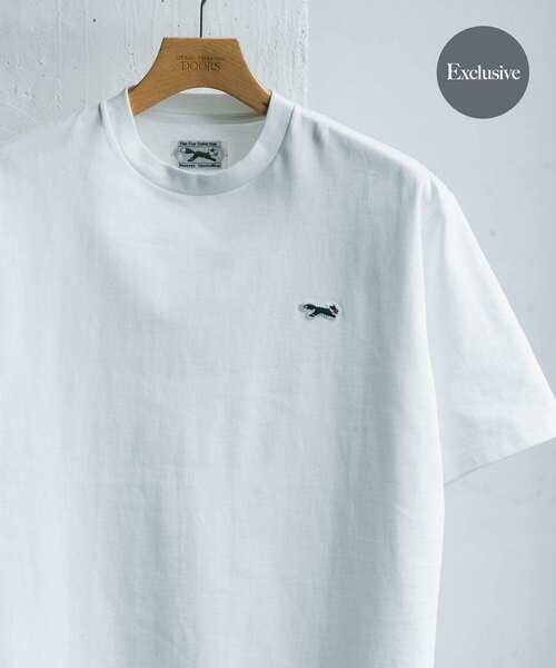 PENNEYS(ぺニーズ)の「『一部WEB限定』『別注』PENNEYS×DOORS THE FOX 天竺 S/S Tシャツ(Tシャツ/カットソー・メンズ・グレー系その他/ブルー/ミント/ブルー系その他/ホワイト/ホワイト系その他・MEDIUM/LARGE/X-LARGE)」の2枚目の写真