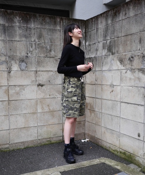 BEAVER（ビーバー）の「B omnivore/ビーオムニボー　RIP STOP CARGO SHORTS リップストップカーゴショーツ（その他パンツ・メンズ・その他2/ブラック・L/M）」の11枚目の写真