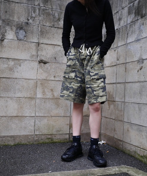 BEAVER（ビーバー）の「B omnivore/ビーオムニボー　RIP STOP CARGO SHORTS リップストップカーゴショーツ（その他パンツ・メンズ・その他2/ブラック・L/M）」の9枚目の写真