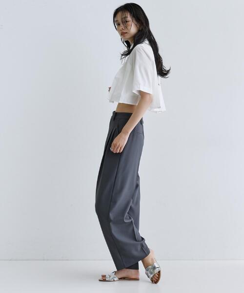 GALLEST(ギャレスト)の「【ZOZO限定】プリーツクロップドシャツ(シャツ/ブラウス・レディース・ホワイト・38)」の21枚目の写真