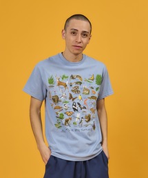 SAWINTO（ソイント）の「ATLAS SCREEN PRINTING 【アトラス スクリーン プリンティング】- S/S PRINT TEE “IT'S IN MY NATURE”/ショートスリーブ プリント ティー ”イッツ イン マイ ネイチャー”（Tシャツ/カットソー）」