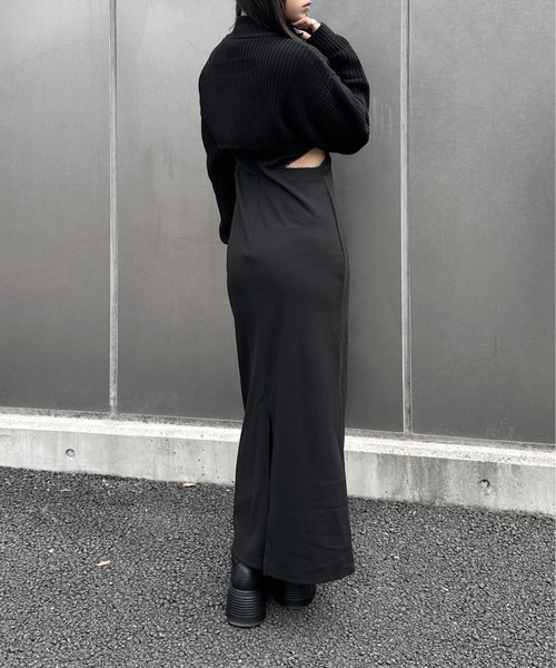 LVEU.】カットアウトノースリーブワンピース / ワンピース ワンピ