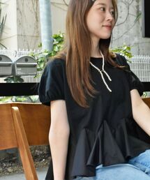 TORRAZZO DONNA裾フレアートップス