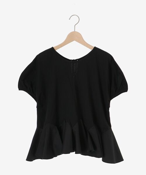 le.coeur blanc(ルクールブラン)の「TORRAZZO DONNA裾フレアートップス(Tシャツ/カットソー・レディース・ホワイト/ブラック・38)」の22枚目の写真