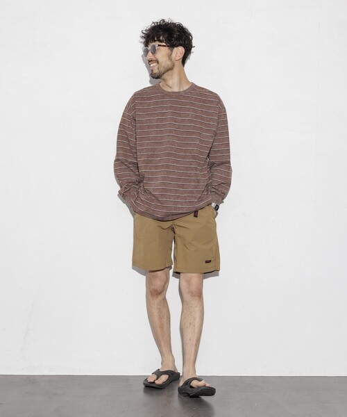 Gramicci(グラミチ)の「GRAMICCI/グラミチ NYLON PACKABLE G-SHORT(その他パンツ・メンズ・ブルーグリーン/その他9/キャメル/グリーン/オリーブ/レッド/ネイビー/ベージュ/ブラック・X-LARGE/LARGE/MEDIUM)」の7枚目の写真