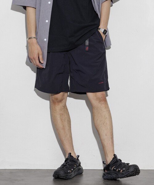 Gramicci(グラミチ)の「GRAMICCI/グラミチ NYLON PACKABLE G-SHORT(その他パンツ・メンズ・ブルーグリーン/その他9/キャメル/グリーン/オリーブ/レッド/ネイビー/ベージュ/ブラック・X-LARGE/LARGE/MEDIUM)」の2枚目の写真