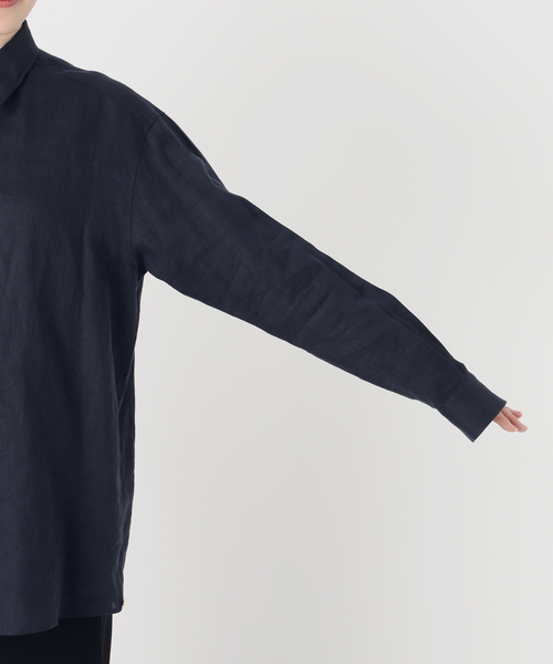 LINEN WASH CACHE シャツ（シャツ/ブラウス）｜Deuxieme Classe
