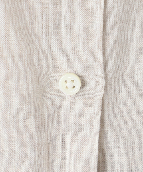 LINEN WASH CACHE シャツ（シャツ/ブラウス）｜Deuxieme Classe