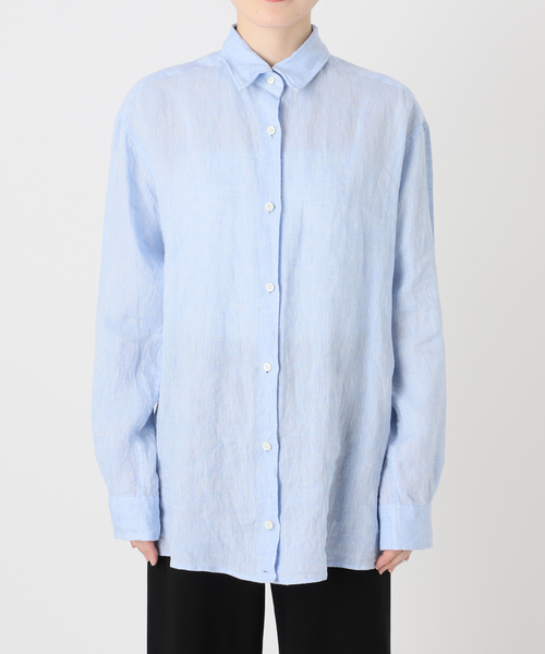 LINEN WASH CACHE シャツ（シャツ/ブラウス）｜Deuxieme Classe