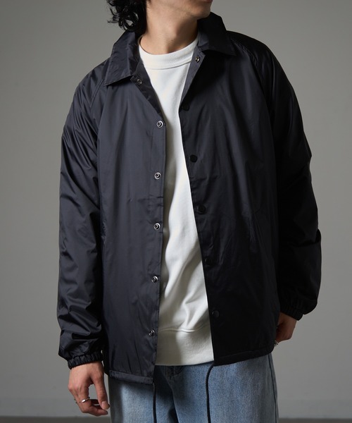 BEIMAR(ビーマー)の「【BEIMAR】ライトラインコーチジャケット ビッグシルエット オーバーサイズ BMWB103M MURS(ナイロンジャケット・メンズ・オリーブ/カーキ/ブラック・XL/L/M/S)」の7枚目の写真