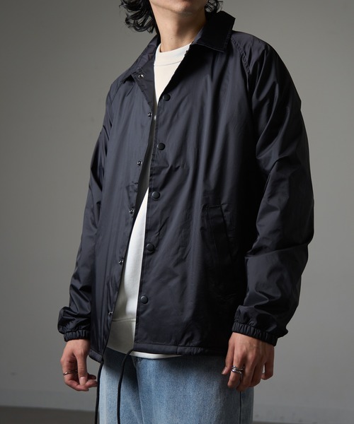 BEIMAR(ビーマー)の「【BEIMAR】ライトラインコーチジャケット ビッグシルエット オーバーサイズ BMWB103M MURS(ナイロンジャケット・メンズ・オリーブ/カーキ/ブラック・XL/L/M/S)」の8枚目の写真