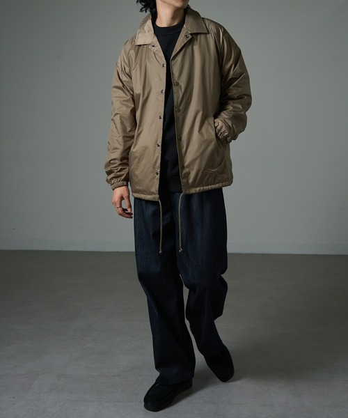 BEIMAR(ビーマー)の「【BEIMAR】ライトラインコーチジャケット ビッグシルエット オーバーサイズ BMWB103M MURS(ナイロンジャケット・メンズ・オリーブ/カーキ/ブラック・XL/L/M/S)」の20枚目の写真