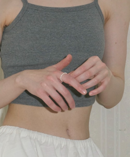 GIUNON(ジウノン)の「pearl beads ring / パールビーズリング(リング・レディース・ホワイト・FREE)」の13枚目の写真