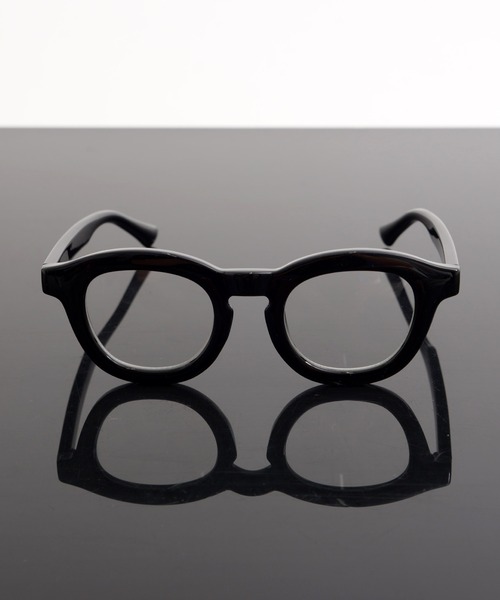 Revo.（レボ）の「ボストン 太縁 メガネ 黒縁フレーム 伊達メガネ クリアフレーム ユニセックス（メガネ・メンズ・ブラウン系その他/カーキ/ブラウン/ブラック・FREE）」の17枚目の写真