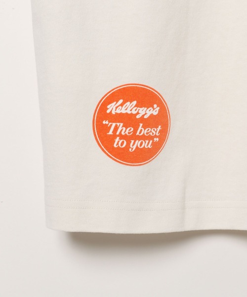 niko and...(ニコアンド)の「ケロッグコラボアソートTシャツ(Tシャツ/カットソー・メンズ・オフホワイト/ブルー/ブラック/オレンジ/パープル/イエロー/ホワイト/レッド/グリーン/ライトグリーン・LARGE/MEDIUM)」の14枚目の写真