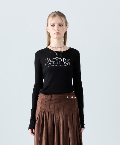 L8 JADORE SLIM T-SHIRT（Tシャツ/カットソー）｜LARTIGENT