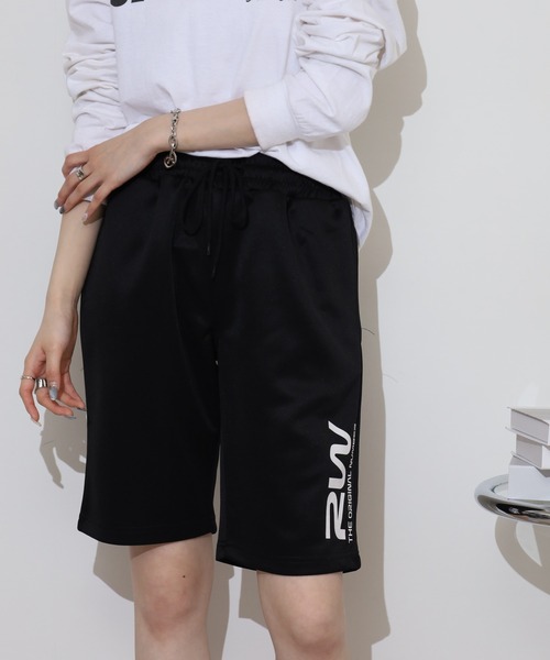 FUNALIVE(ファンアライブ)の「ロゴ ジャージ ハーフパンツ(スウェットパンツ・メンズ・ネイビー系/ネイビー系1/ブラック系その他2/ブラック系その他・LL/L/M)」の7枚目の写真