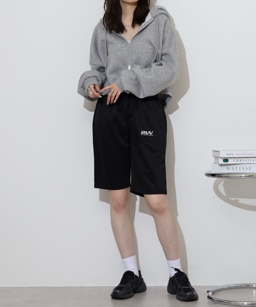 FUNALIVE(ファンアライブ)の「ロゴ ジャージ ハーフパンツ(スウェットパンツ・メンズ・ネイビー系/ネイビー系1/ブラック系その他2/ブラック系その他・LL/L/M)」の16枚目の写真