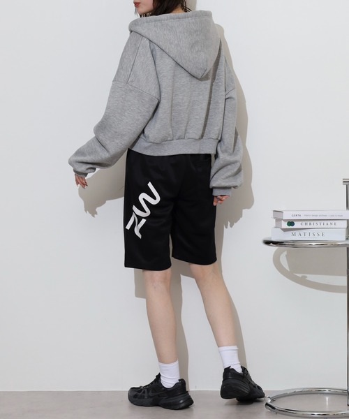FUNALIVE(ファンアライブ)の「ロゴ ジャージ ハーフパンツ(スウェットパンツ・メンズ・ネイビー系/ネイビー系1/ブラック系その他2/ブラック系その他・LL/L/M)」の17枚目の写真
