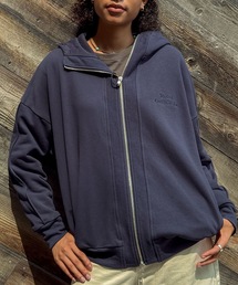 roial | HOODIE /ROIAL(ロイアル)無地シンプルデザインジップアップパーカー(パーカー)