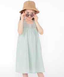 SHIPS | SHIPS KIDS:100～130cm / クロシェ ノースリーブ ワンピース(ワンピース)