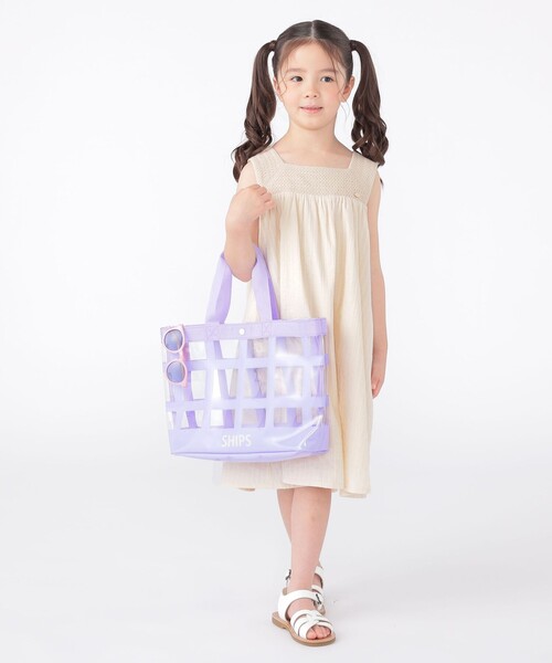 セール】SHIPS KIDS:100～130cm / クロシェ ノースリーブ