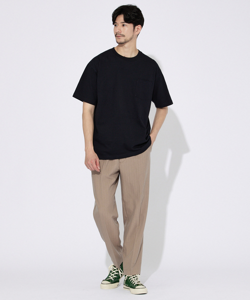 HANES（ヘインズ）の「【Hanes/ヘインズ】BEEFY-T / ポケットTシャツ / パックTシャツ（Tシャツ/カットソー・メンズ・ホワイト/ブラック・M/L/XL）」の3枚目の写真