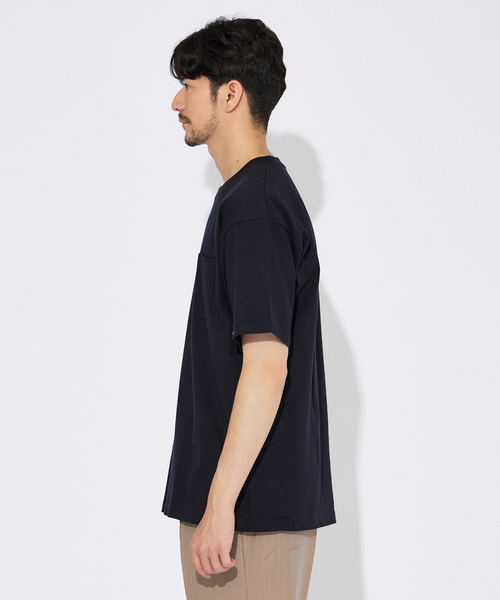 HANES（ヘインズ）の「【Hanes/ヘインズ】BEEFY-T / ポケットTシャツ / パックTシャツ（Tシャツ/カットソー・メンズ・ホワイト/ブラック・M/L/XL）」の4枚目の写真