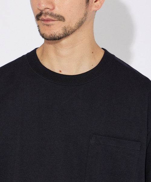 HANES（ヘインズ）の「【Hanes/ヘインズ】BEEFY-T / ポケットTシャツ / パックTシャツ（Tシャツ/カットソー・メンズ・ホワイト/ブラック・M/L/XL）」の6枚目の写真