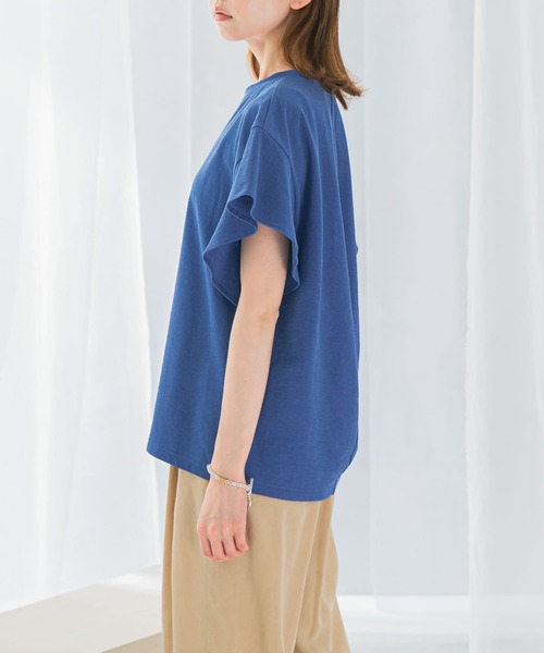 tシャツ 「UVカット」prima zymフレアースリーブTシャツ レディース UVカット】prima zymフレアースリーブTシャツ (トップス / T
