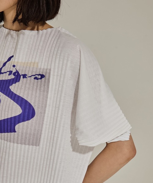 【YOHEI OHNO】STUDIOUSコラボカットソーsize36 Pleats T-shirt(36 WHITE): YOHEI OHNO: WOMENS｜ STUDIOUS ONLINE公式