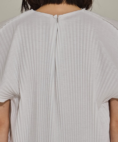 【YOHEI OHNO】STUDIOUSコラボカットソーsize36 Pleats T-shirt(36 WHITE): YOHEI OHNO: WOMENS｜ STUDIOUS ONLINE公式