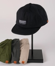UNIVERSAL OVERALL（ユニバーサルオーバーオール）の「【79】【UNIVERSAL OVERALL/ユニバーサルオーバーオール】ワンポイント ブランドロゴ刺繍 ショートバイザー /キャップ/ CAP/ 帽子（キャップ・メンズ）」