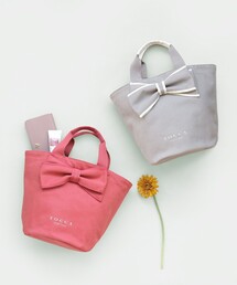 トッカ tocca リボン トートバッグ ショルダーバック ピンク トッカ tocca リボン トートバッグ ショルダーバック ピンク