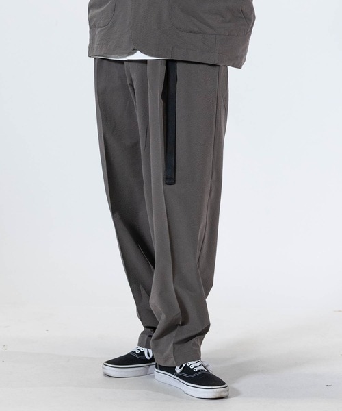 JOHN'S CLOSET（ジョンズクローゼット）の「【3】ポリサッカー 2WAYストレッチ リラックスフィット クライミングパンツ 【セットアップ展開】（チノパンツ・メンズ・ブラウン/グレー/ブラック・MEDIUM/LARGE/X-LARGE）」の18枚目の写真