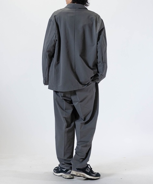 JOHN'S CLOSET（ジョンズクローゼット）の「【3】ポリサッカー 2WAYストレッチ リラックスフィット クライミングパンツ 【セットアップ展開】（チノパンツ・メンズ・ブラウン/グレー/ブラック・MEDIUM/LARGE/X-LARGE）」の22枚目の写真