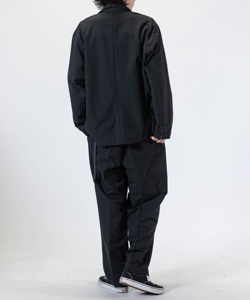 JOHN'S CLOSET（ジョンズクローゼット）の「【3】ポリサッカー 2WAYストレッチ リラックスフィット クライミングパンツ 【セットアップ展開】（チノパンツ・メンズ・ブラウン/グレー/ブラック・MEDIUM/LARGE/X-LARGE）」の4枚目の写真