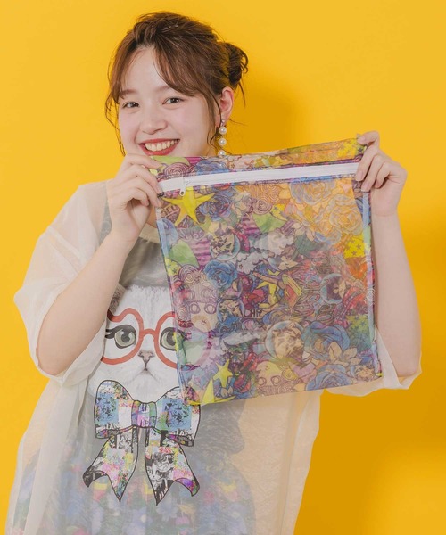 ScoLar(スカラー)の「652734:ScoLarマルチケース(その他小物・レディース・アイボリー/ブラック/チャコールグレー/ブルー/ネイビー・FREE)」の5枚目の写真